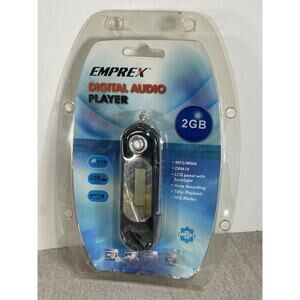 Emprex MP3 Digital Audio Player WMA Brand New Sealed 2GB USB MP507 10hr Playback